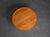 1960s Scandinavian Modern Round Teak Coffee Table, Denmark, 1960s For Sale - Image 5 of 9