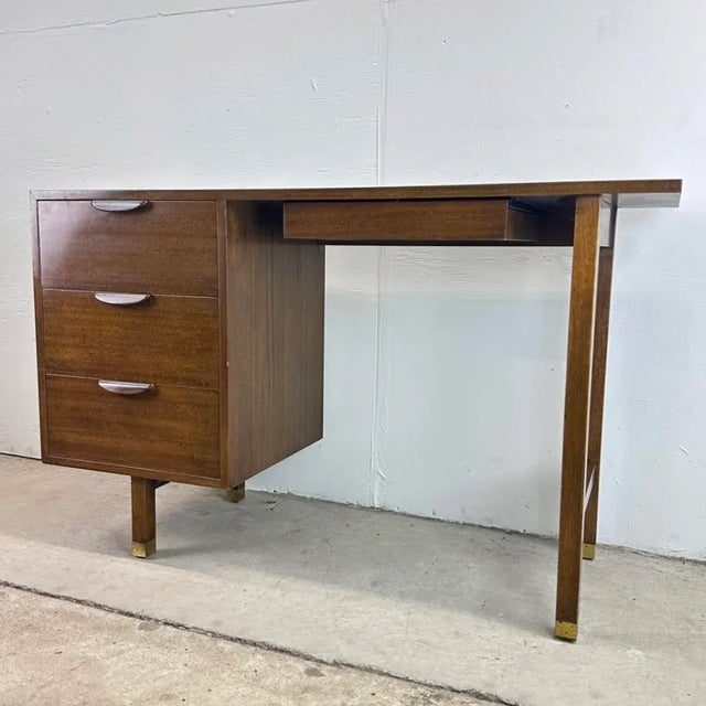 Mid-Century Modern Mid-Century Writing Desk by Harvey Probber (Signed) For Sale - Image 3 of 13
