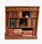 Hollywood Regency Regency Open Bookcase with Walnut Sheraton Inlay For Sale - Image 3 of 11