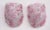 Glass Set of 2 Murano Wall Light Pink Flower by Seguso, 1970 For Sale - Image 7 of 12