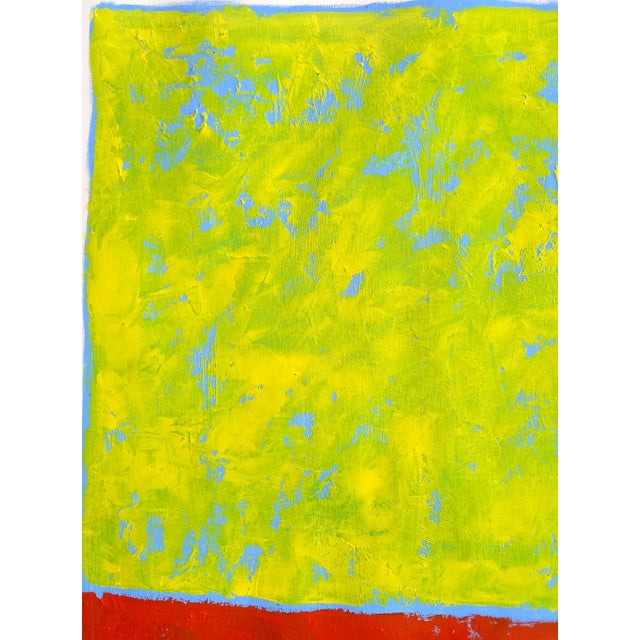 Rothko Inspired Yellow and Orange Color Field Original Oil Painting by Diane Grant | Unframed