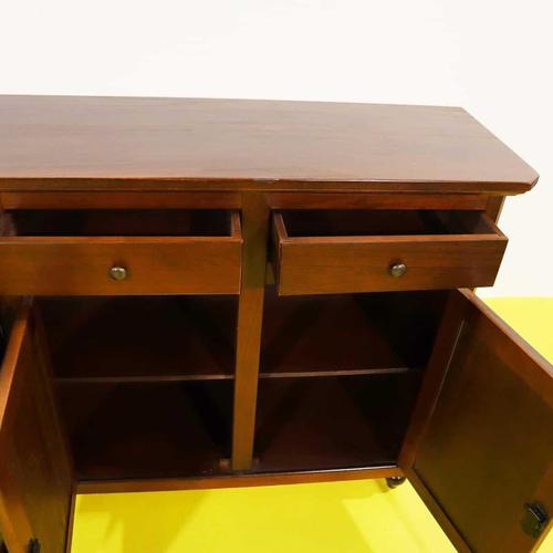 Wooden Sideboard with Four Doors and Four Drawers For Sale - Image 10 of 14