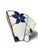 Glass Stained Glass Wall Sconce, French Art Nouveau, 1910, 1890s For Sale - Image 7 of 14