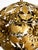 Regency Floral Spherical Metal Ceiling Lamp, 1970s For Sale - Image 18 of 18