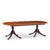 Wood Councill Craftsmen Mahogany Inlaid Double Pedestal Expanding Dining Table With 3 Leaves For Sale - Image 7 of 15
