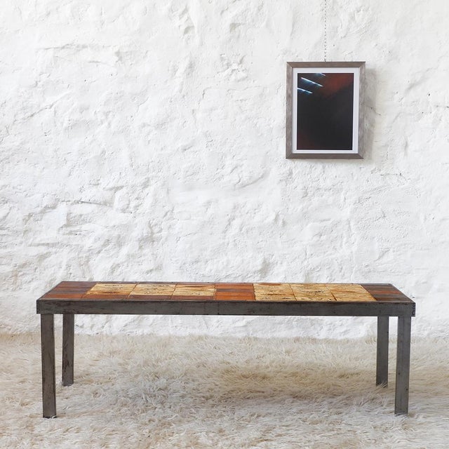 Vintage Ceramic Coffee Table by Roger Capron, France, 1970s For Sale - Image 6 of 13