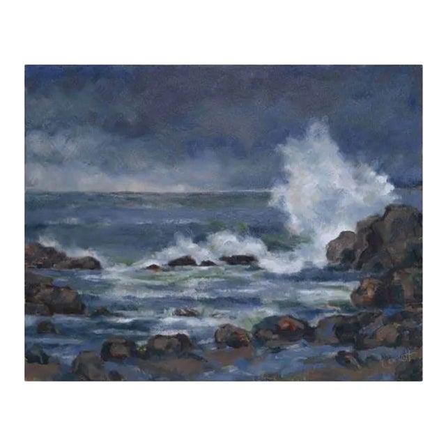 "No Good Choice" Original by Anne Corlett, Oil Painting the Frankenstein Collection For Sale