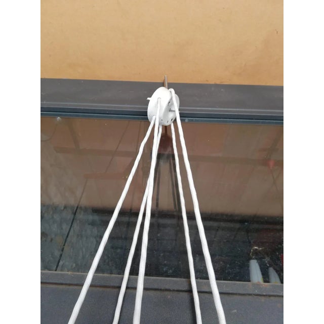 Gray Vintage Glass Pendant, 1960s For Sale - Image 8 of 16