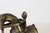 Antique Indian Brass Temple Horse on Wheels With Rider For Sale - Image 9 of 15