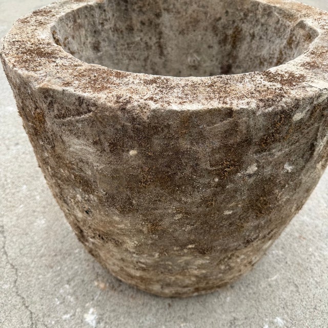 Stone Antique Limestone Trough 51226k For Sale - Image 7 of 9