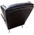 The Epitome of Mid-Century Prestige: Rare Vintage Rubelli Leather Wingback Chair For Sale - Image 4 of 10
