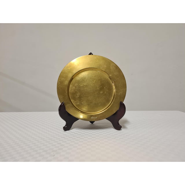 Brass Plate by Gio Ponti for Cleto Munari For Sale - Image 5 of 14