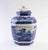 Ceramic Blue Decorative Object is an elegant decorative object realized in the early 20th century. A very elegant cand...