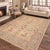 "Enhance the ambiance of your home with this magnificent Persian-influenced Turkish hand-knotted rug made by skilled...
