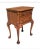Vintage George III Style Genuine Mahogany Two Drawer Side Table, Circa 1940s For Sale - Image 4 of 10