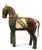 Brown 1950s Vintage Pair of Tall Solid Wood Carved Horse Sculptures With Copper and Brass Accents For Sale - Image 8 of 12