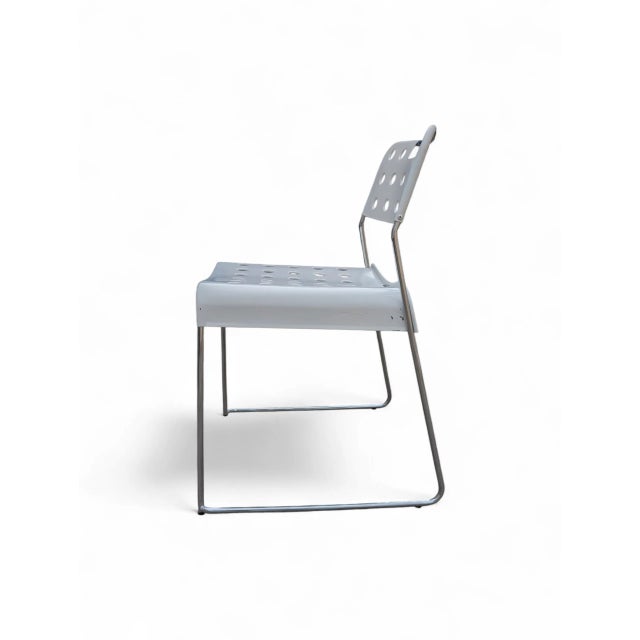 Metal Padova Chairs by Rodney Kinsman for Bieffeplast, 1980s, Set of 10 For Sale - Image 7 of 14