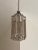 1970’s Chrome and Glass Entryway Chandelier For Sale - Image 10 of 10