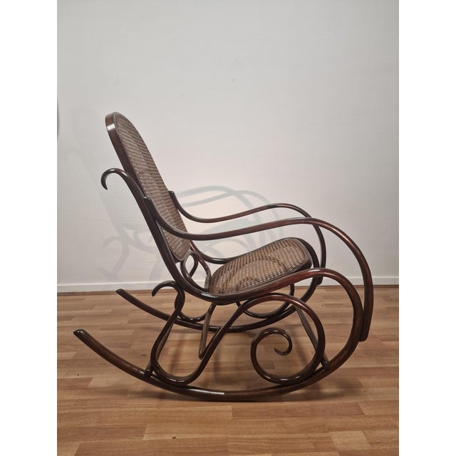 Antique Bentwood Rocking Chair, 1890s For Sale - Image 14 of 15
