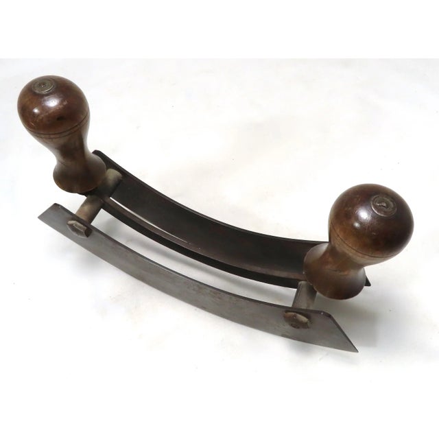 Late 19th Century Antique Double Blade Professional Chefs Kitchen Food Chopper Circa Late 19th Century For Sale - Image 5 of 13