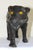 Vintage Mid-Century Black Leather Panther Sculpture – Handcrafted British Safari Animal Figurine For Sale - Image 9 of 14
