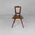 Italian 19th century style chair in wood, 1930s Chair made entirely of wood. The seat is square, while the backrest...