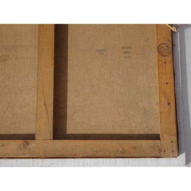 Alberti, Mediterranean Landscape, 1850, Oil on Canvas, Framed For Sale - Image 13 of 16