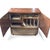 This vintage walnut radiogram from the 1950s is a classic British furniture piece that combines mid century modern design...