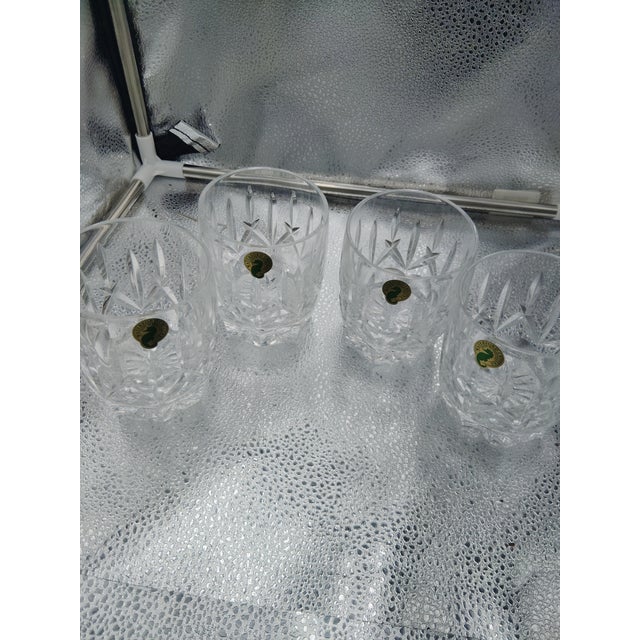Cubism 2000s Waterford Crystal 12oz Glasses - Set of 4 For Sale - Image 3 of 18