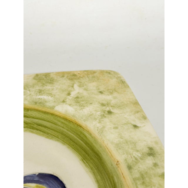 Ceramic Vide-Poche with Rooster Motif, France, 1980s For Sale - Image 9 of 12