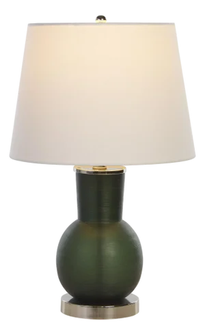 Nirav 22" Table Lamp in Dark Green