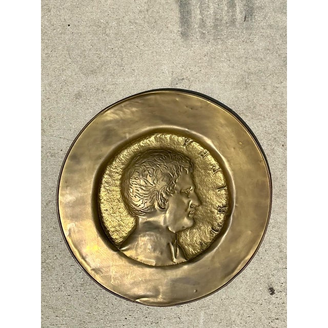 Vintage Profile Relief Medallion For Sale - Image 12 of 17