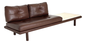 Leather Sofa by Franz Köttgen for Kill International, 1970s