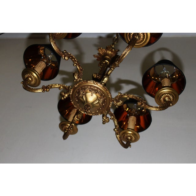 Louis XV Style Chandelier For Sale - Image 5 of 11