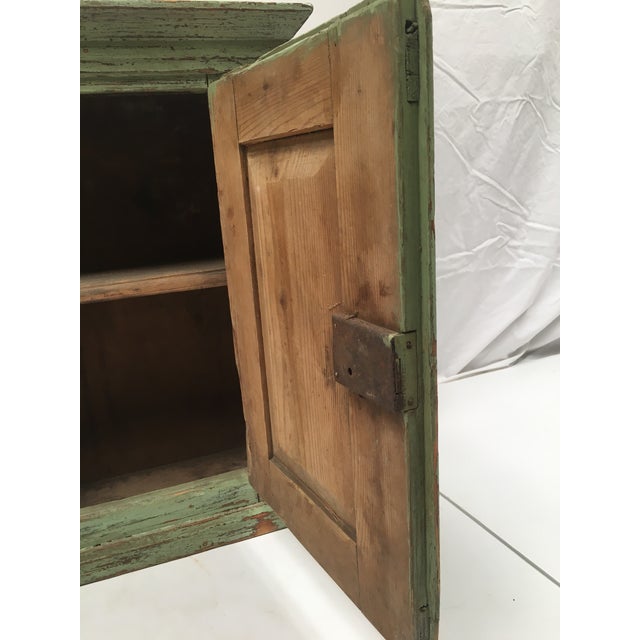 Antique European Chippy Paint Storage Chairish