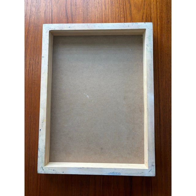 Original Postmodern New Wave Hard Edge Graphic Airbrushed Painting For Sale - Image 9 of 9