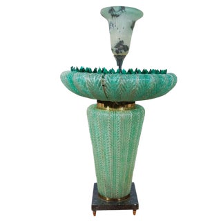 1950's Murano Glass Fountain For Sale