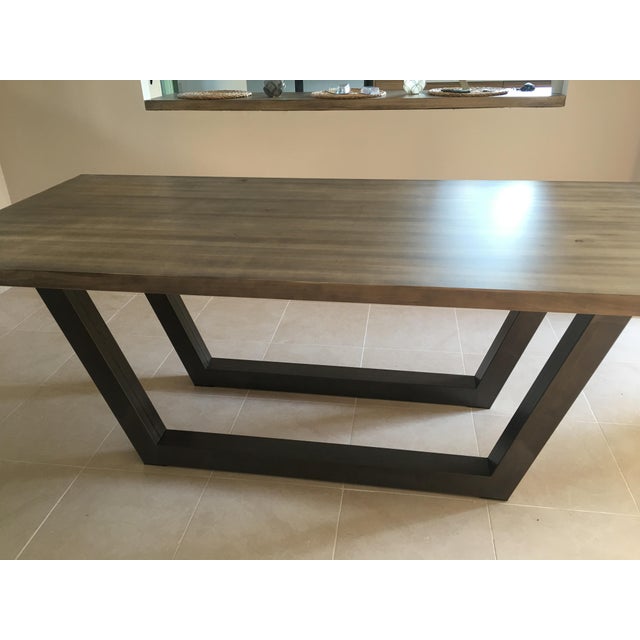 21st Century Wrought Iron Set of Patio Dining Set For Sale - Image 4 of 13