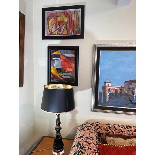 Mid 20th Century Abstract Collage by Carol Crain For Sale - Image 4 of 5