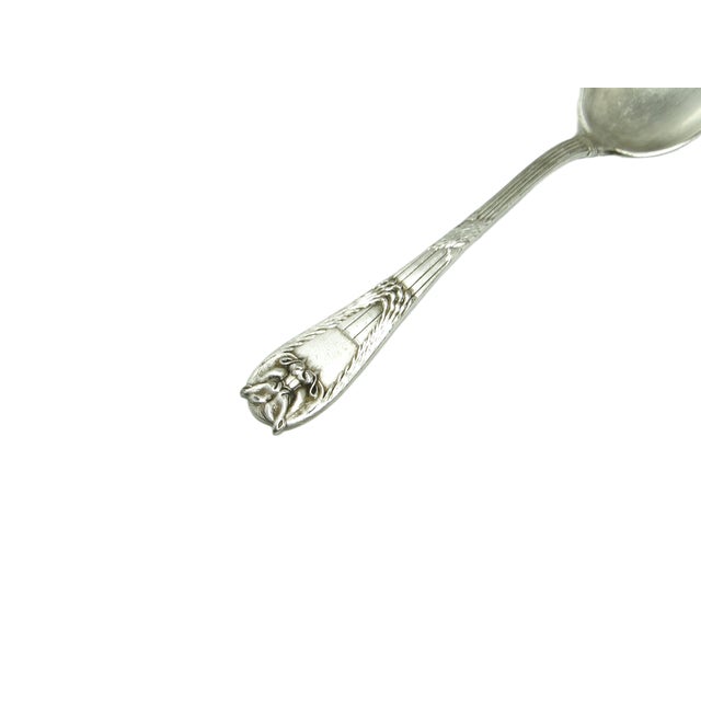Art Nouveau Polish Spoon from Fraget, 1920s, in Very Good conditions. Designed 1890 to 1919 This piece has an attribution...