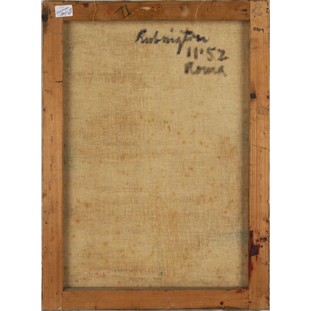 Mid Century Abstract Expressionist Guitarist Figurative by Norman Rubington For Sale In Monterey, CA - Image 6 of 6