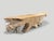 Andrianna Shamaris Monumental Bleached Teak Wood Console Table For Sale - Image 4 of 6