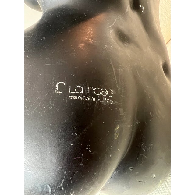 Late 20th Century Late 20th Century LA ROSA Italian Figure-Form Sculpture For Sale - Image 5 of 12