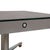 Glass Grey Coffee Table with Manual Function and Storage Compartment in Plastic Decor by Ronald Schmitt For Sale - Image 6 of 13
