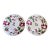 A Very Nice Pair of Antique Staffordshire Early Adam’s Rose Plates, Circa 1830 For Sale