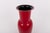 Opalino Red Vase by Venini, 1980s For Sale - Image 3 of 6