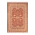 Art Nouveau Style Floral 1990's Pak-Persian Rust/Beige Wool Rug - 6'0'' X 9'3'' For Sale