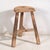 Brown Antique Asian Stool in Elm, 1900s For Sale - Image 8 of 8