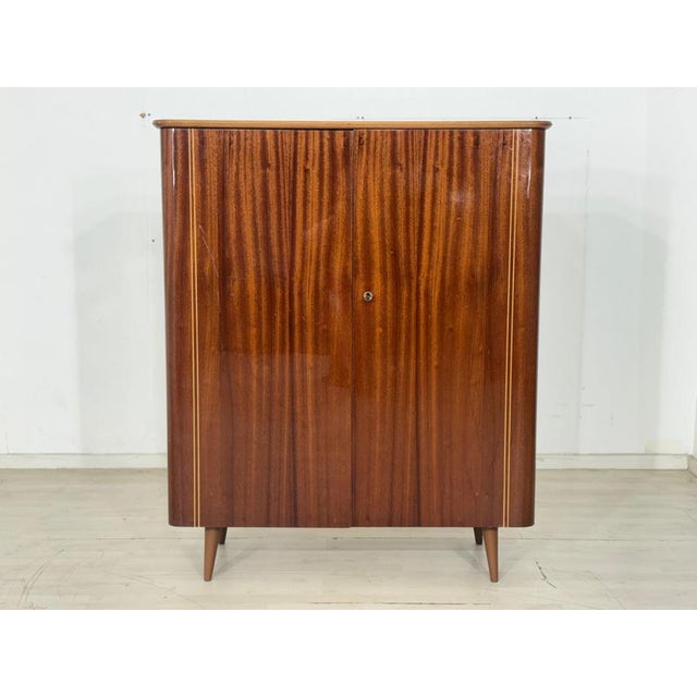 Mid-Century Mahogany Wardrobe, 1960s For Sale - Image 11 of 11