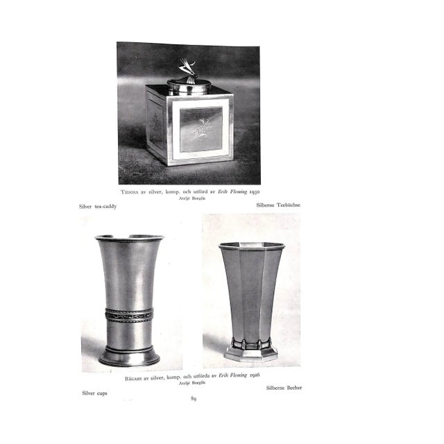 "Modern Swedish Arts and Crafts in Pictures" 1931 Wollin, Dr. Nils G. For Sale - Image 10 of 12